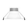 WHITE SKY | LED Commercial-Grade Retrofit Downlight | Adjustable Watt 20W/26W/33W | 3300 Lumens | Adjustable CCT 3000K/4000K/5000K | 100V-277Vac | 6"