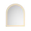 30*36 LED Lighted Bathroom Wall Mounted Mirror with High Lumen+Anti-Fog Separately Control+Dimmer Function
