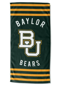 Baylor OFFICIAL Collegiate "Stripes" Beach Towel