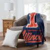 Illinois OFFICIAL NCAA "Signature" Raschel Throw Blanket