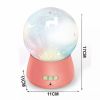 Music Projection Night Light, 360 Degree Rotating Music Projection Night Light Is A Good Helper To Soothe Your Baby To Sleep, Red