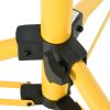 10,000 Lumen Dual Head LED Work Lights with Stand, Weather Resistant Daylight with Telescoping Adjustable Tripod Stand, Rotating Lamps
