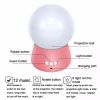 Music Projection Night Light, 360 Degree Rotating Music Projection Night Light Is A Good Helper To Soothe Your Baby To Sleep, Red