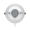 WHITE SKY | LED Commercial-Grade Retrofit Downlight | Adjustable Watt 8W/12W/16W | 1600 Lumens | Adjustable CCT 3000K/4000K/5000K | 100V-277Vac | 6" |