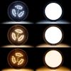 18.5 Inch 35W Dimmable LED Ceiling Light with Remote Control; Timing; 3 Colors Changeable Light