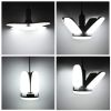 LED Garage Light E27/B22 60W 5400LM 6500K Ceiling Light Deformable Workshop Lamp LED Light Bulbs