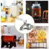 Heavy Duty and Durable, Stainless steel,Brushed Nickel, for 3 or 5 Gallon Iced Water/Wine/Beer Bottles (General), Water Jar Spigot Replacement for Bev