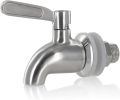 Heavy Duty and Durable, Stainless steel,Brushed Nickel, for 3 or 5 Gallon Iced Water/Wine/Beer Bottles (General), Water Jar Spigot Replacement for Bev