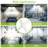 LED Garage Light E27/B22 60W 5400LM 6500K Ceiling Light Deformable Workshop Lamp LED Light Bulbs