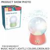 Music Projection Night Light, 360 Degree Rotating Music Projection Night Light Is A Good Helper To Soothe Your Baby To Sleep, Red