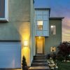 Inowel Wall Lights Outdoor Lantern with E26 Bulb (Not Include) Modern Wall Mount Hang Lamp Wall Sconce Lights for Porch Front Door Max 40W 17215