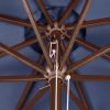 9 Ft Wooden Umbrella