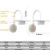 Inowel Wall Light Outdoor LED Barn Lights Wall Mount Lamp Modern Wall Sconce Lighting GX53 LED Bulb Lantern 36607