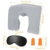 Travel Pillow Inflatable U Shape Neck Pillow Neck Support Head Rest Office Nap Car Airplane Cushion